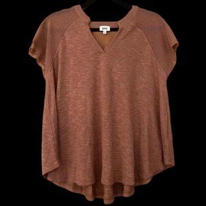 NWOT Buckle BKE Pieced Mesh Top Large